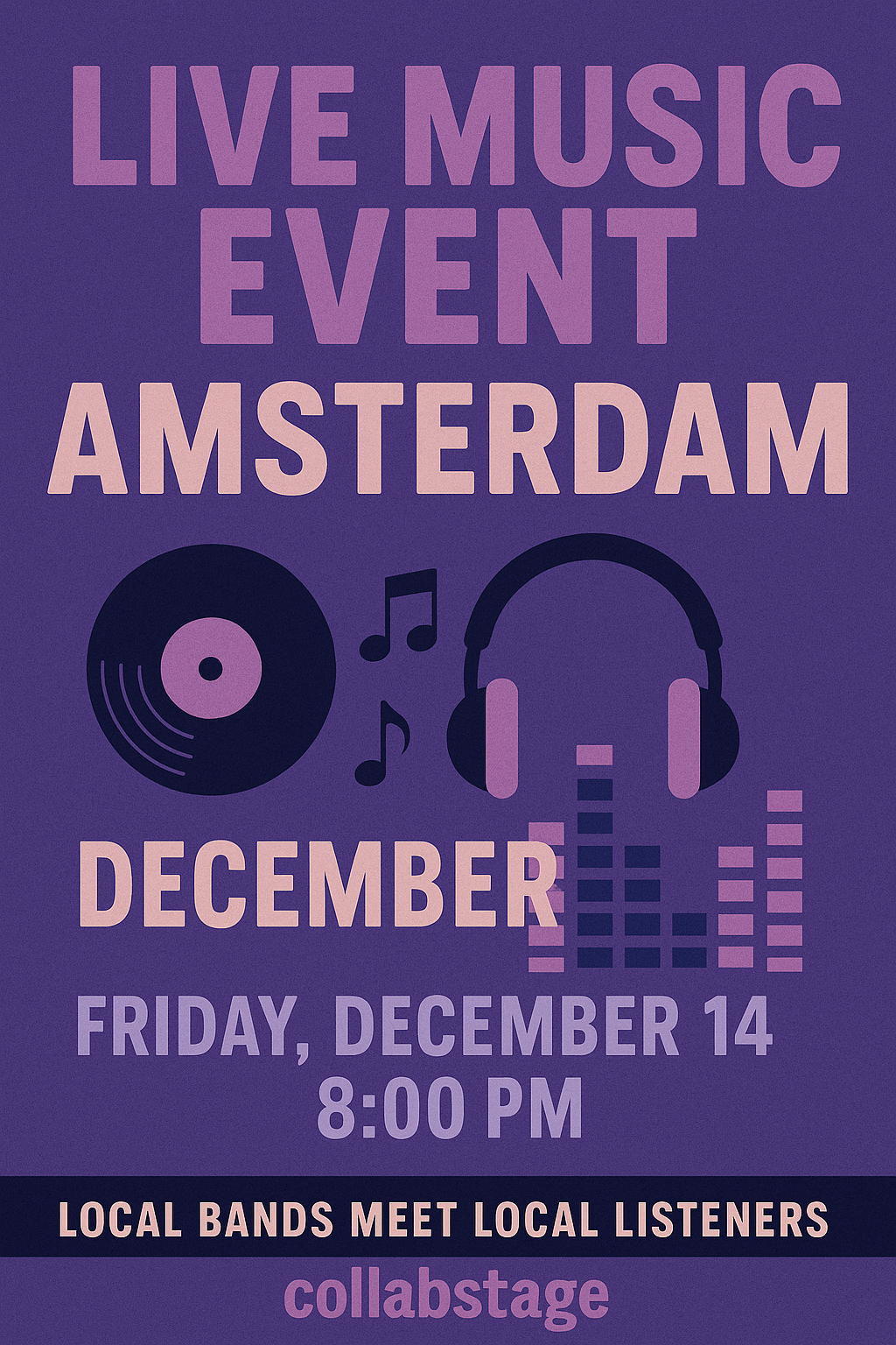 December Event - Local Bands Meet Local Listeners