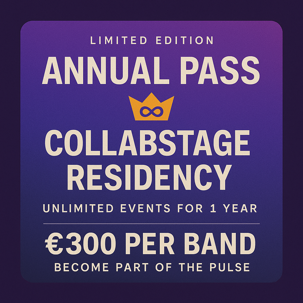Annual Pass – “CollabStage Residency”
